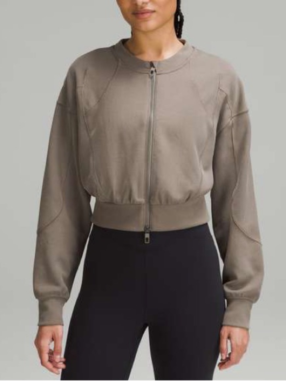 Lululemon Ribbed Softstreme Cropped Jacket